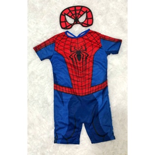 Fantasia Temática Homem Aranha Infantil Masculina Heróis Barato Menino Promoção Máscara em Oferta na Shopee