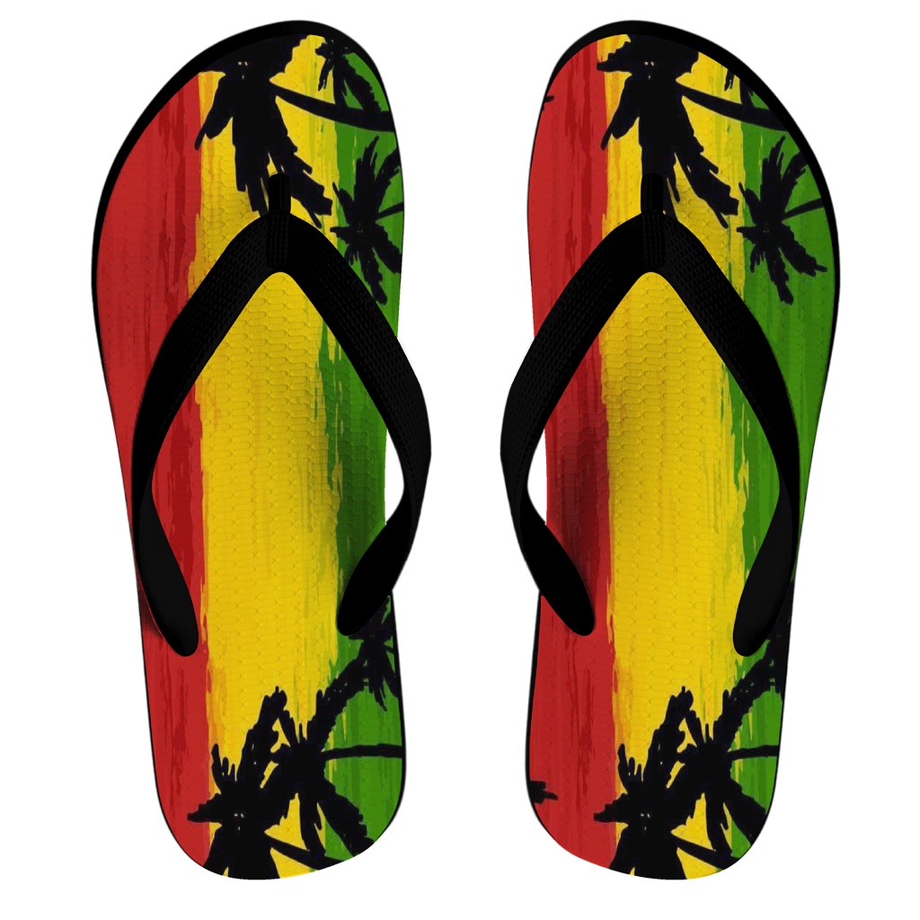 Chinelo Reggae Roots Jamaica Modelo 1