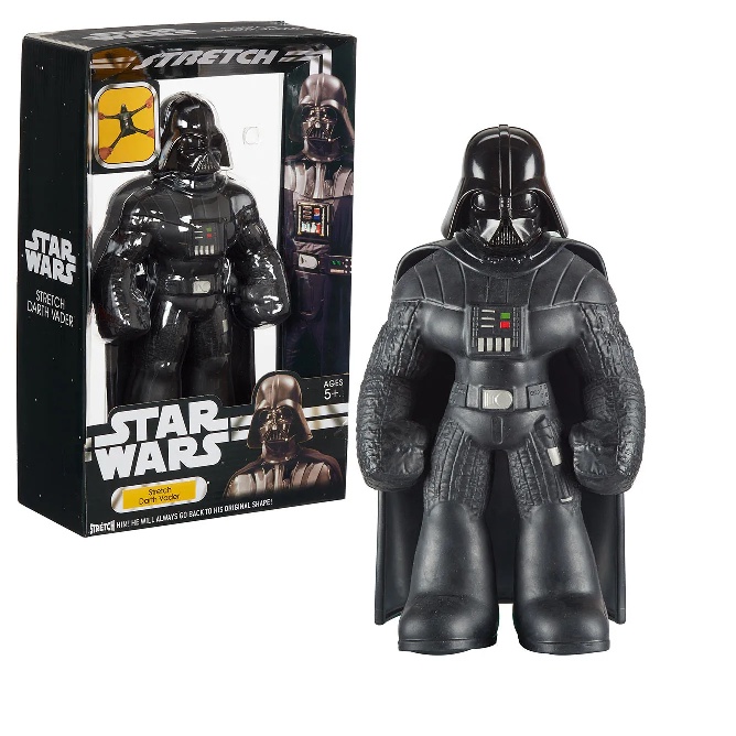 Boneco Infantil Elástico Star Wars Darth Vader Grande - Sunny 3495 - Mom & Baby