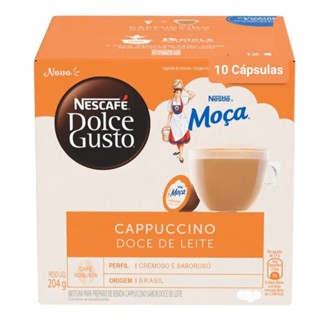 DOLCE GUSTO Cápsulas de Café Dolce Gusto Moça Doce de Leite Caixa 10 Unidades