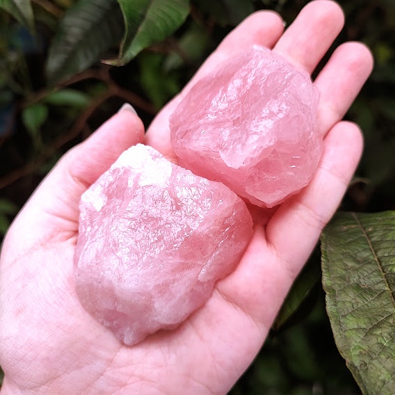 Quartzo Rosa Pedra Natural Bruta - Pedra do Amor em Oferta na Shopee