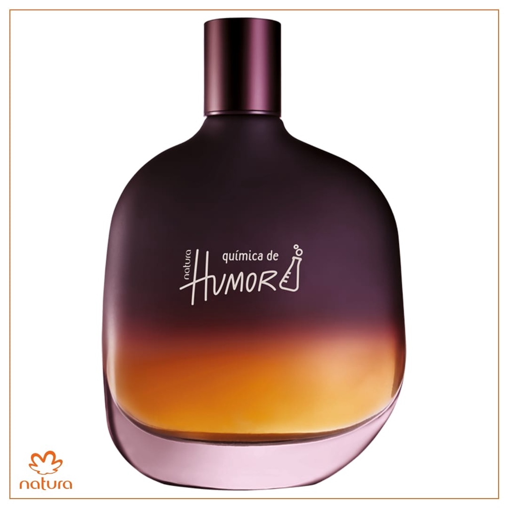 Perfume Desodorante Colônia Química de Humor Masculino 75 ml Natura Original