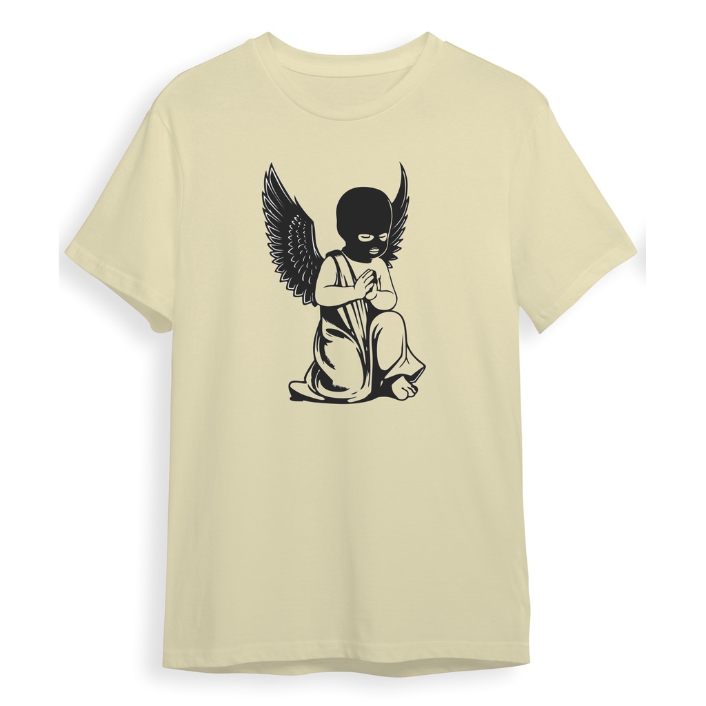 Camiseta Anjo Gangster Thug Life Bandit Swag