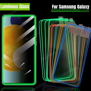 Película Luminosa De Vidro Temperado Para Samsung Galaxxy S22 S22 + S21 + S20 S21 FE A53 A73 A33 A22 A12 A12S A13 5G Nota 20 Protetora De Tela