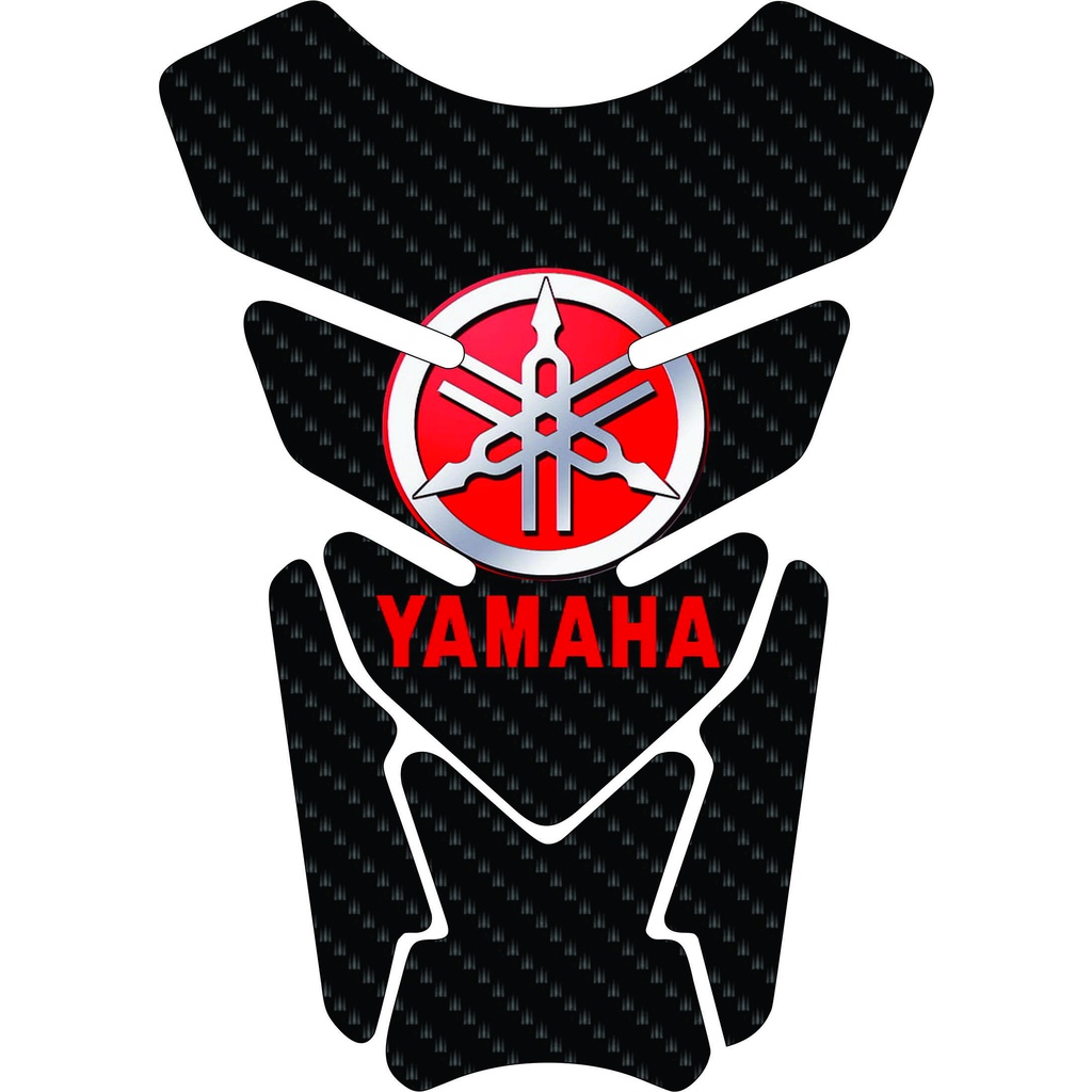 Tank Pad Resinado Protetor de Tanque Moto Yamaha 3D Carbono Logo Emblema - Compatível Vários Modelos SDF48E84FE8D44D8 em Oferta na Shopee