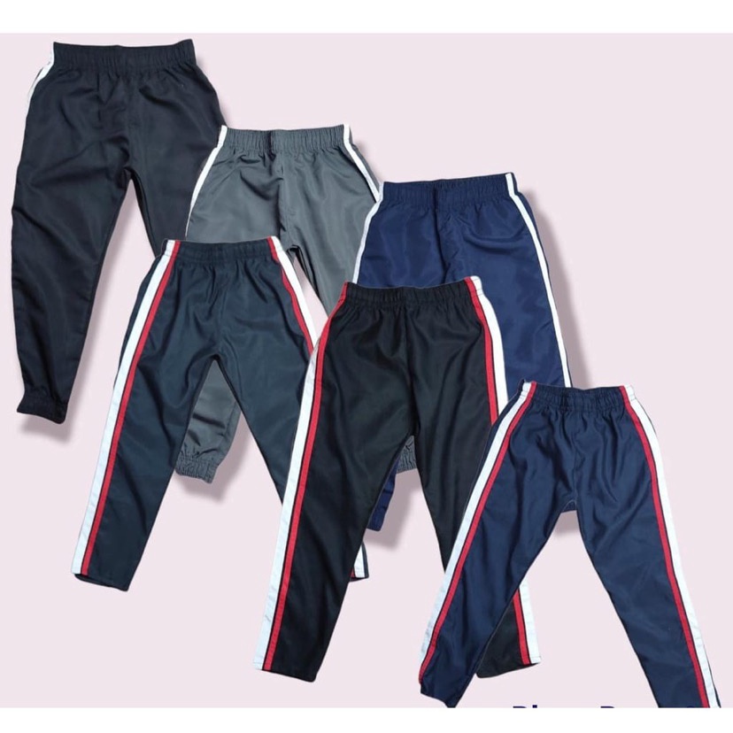 Calça Tactel Infantil Juvenil Com Punho e Sem Punho  𝗟𝗶𝘀𝘁𝗿𝗮𝘀 𝗦𝗼𝗿𝘁𝗶𝗱𝗮𝘀