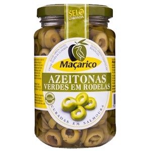 Azeitona Verde Em Conserva Rodelas Macarico 165 G