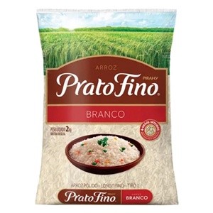 Arroz Tipo 1 Prato Fino 2 Kg