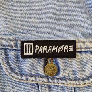 Paramore banda pop punk metalcore patche bordado termocolante