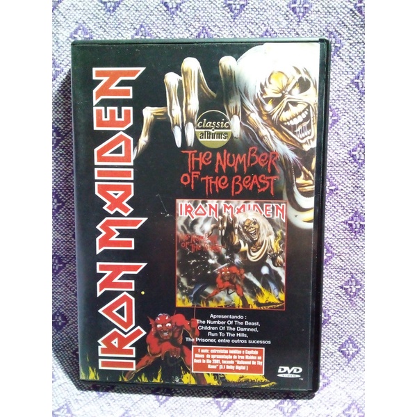 Dvd Iron Maiden ‎- The Number Of The Beast - Classic Albums - Ag25