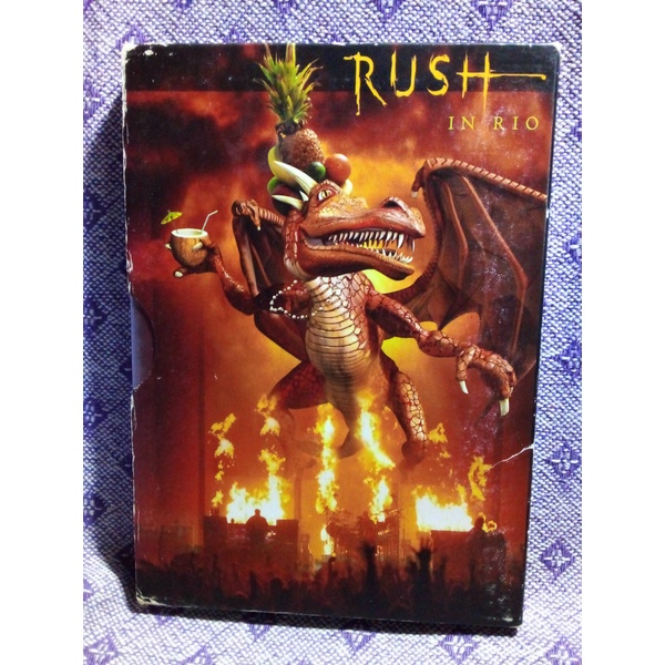 Dvd Rush - Rush In Rio - 2 Dvds - Com Poster - Ag25