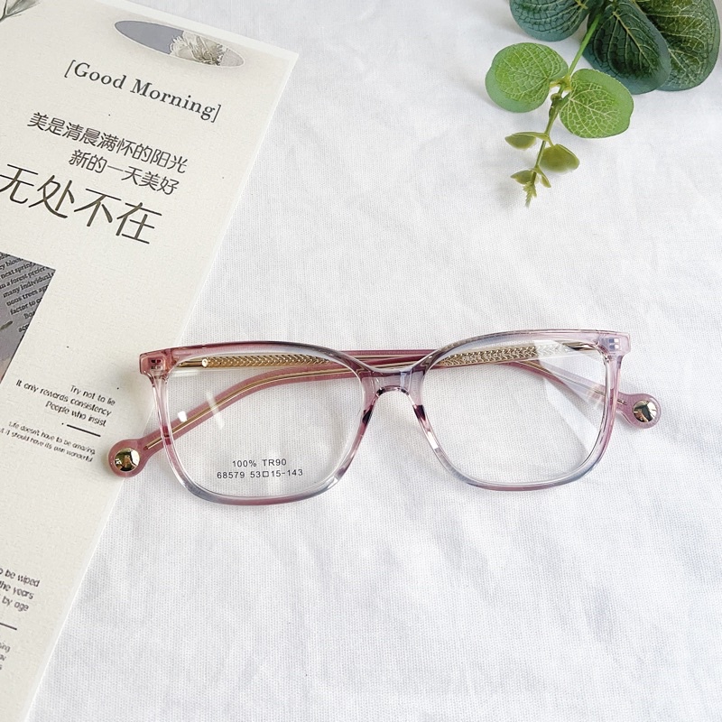 Armação de óculos para Grau Feminino Modelo Novo Quadrado tamanho Menor 68579 em Oferta na Shopee