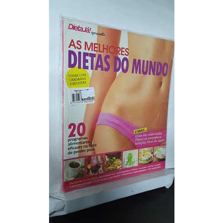 Livro Dieta Já! Apresenta - As Melhores Dietas do Mundo - Escala Editora