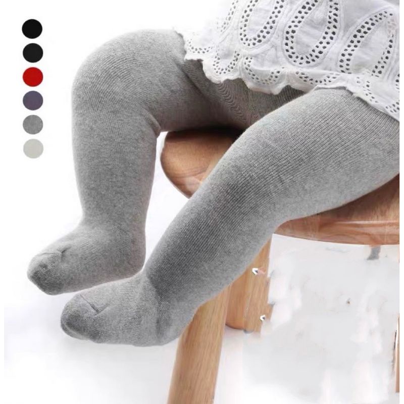 Kit 03 meia-calça Infantil bebê  meia calça fio 80 inverno meninas e meninos em Oferta na Shopee