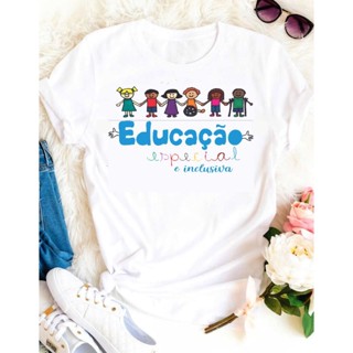 Camiseta Educação Especial e Inclusiva - Profissões