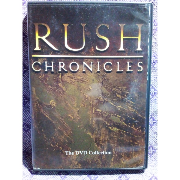 Dvd Rush - Chronicles: The Dvd Collection - Importado - Ag25