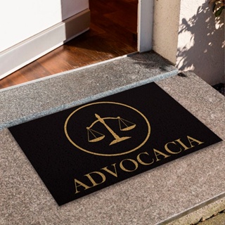 Tapete de Porta Divertido Capacho 60x40 Profissão Advocacia Ca144 em Oferta na Shopee