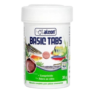 Kit 3 Und Ração Alcon Basic Tabs Para Peixes 30g