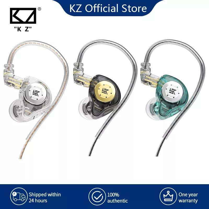 Fone de Ouvido Kz Edx Pro Sem Microfone Kz Kz Edx Pro Profissional Dual Drive 10mm Kz Qkz — R$ 50,90 em Shopee