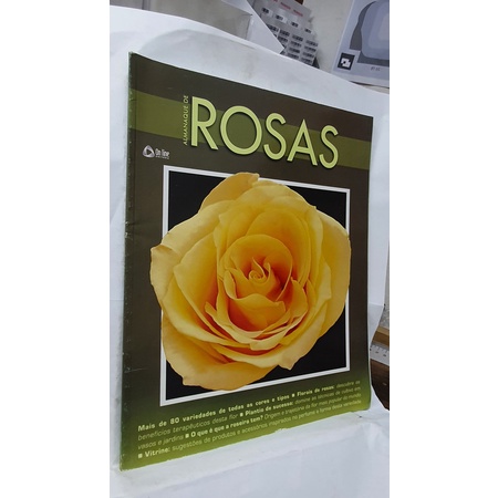 Revista Almanaque de Rosas 1 - Mais de 80 Variedades de Todas as Cores e Tipos