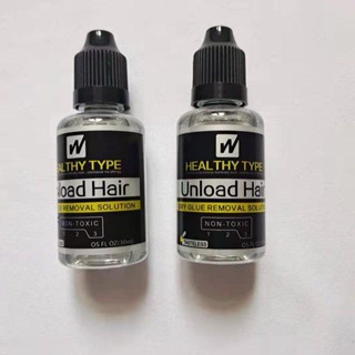 Não Machuca A Extensão Do Cabelo Sem Traço Para Colar Peruca Líquida Peça De Remover Cola Água