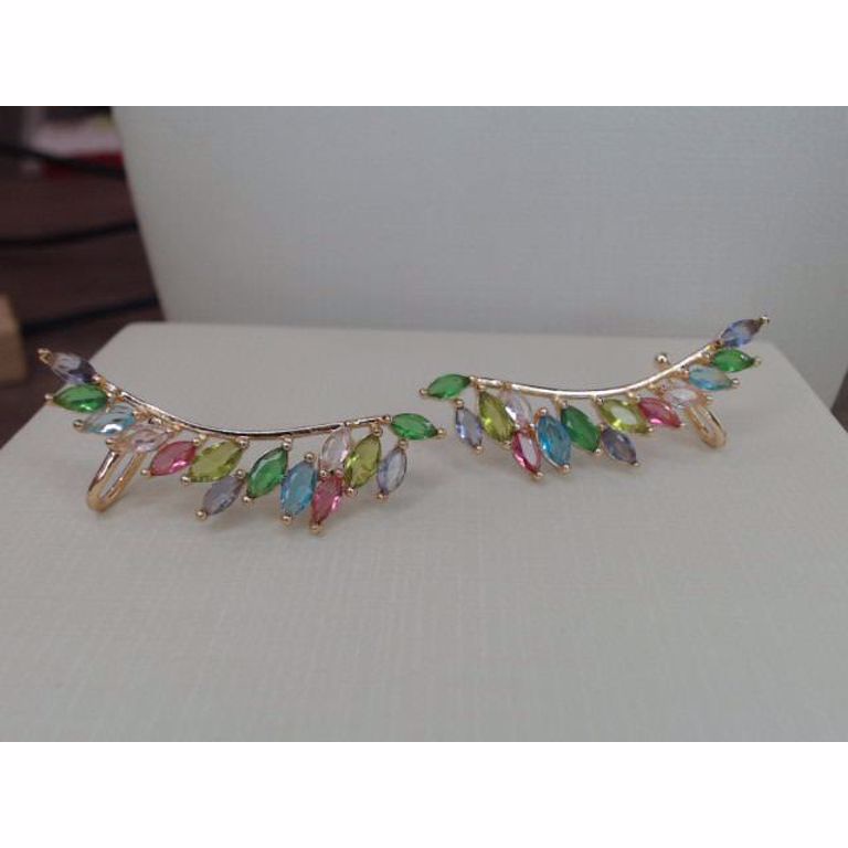 EARCUFF NAVETE COLORIDO
