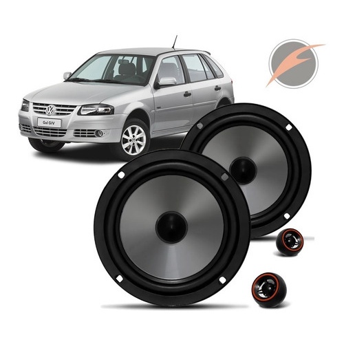 Kit 2 Vias Gol 4 Portas G2 G3 G4 Foxer 240w Rms - Kdv.221