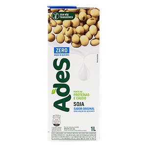 Alimento De Soja Zero Original Ades1 Litro