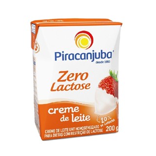 Creme De Leite Zero Lactose Piracanjuba 200G