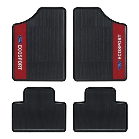 Tapete Personalizado Automotivo Ford Ecosport Lado Vermelho 4 Pçs em Oferta na Shopee