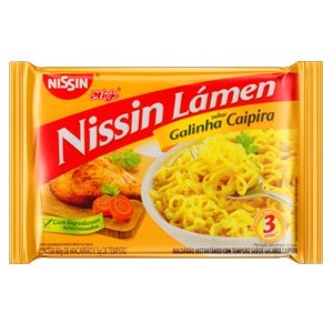 Macarrão Instantaneo Galinha Caipira Nissin Lamem 85 G