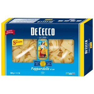 Massa Italiana Com Ovos Pappardelle De Cecco 500 G