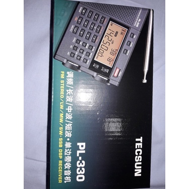 Rádio Tecsun Pl330 Am/fm/sw Ssb Novo Na Caixa