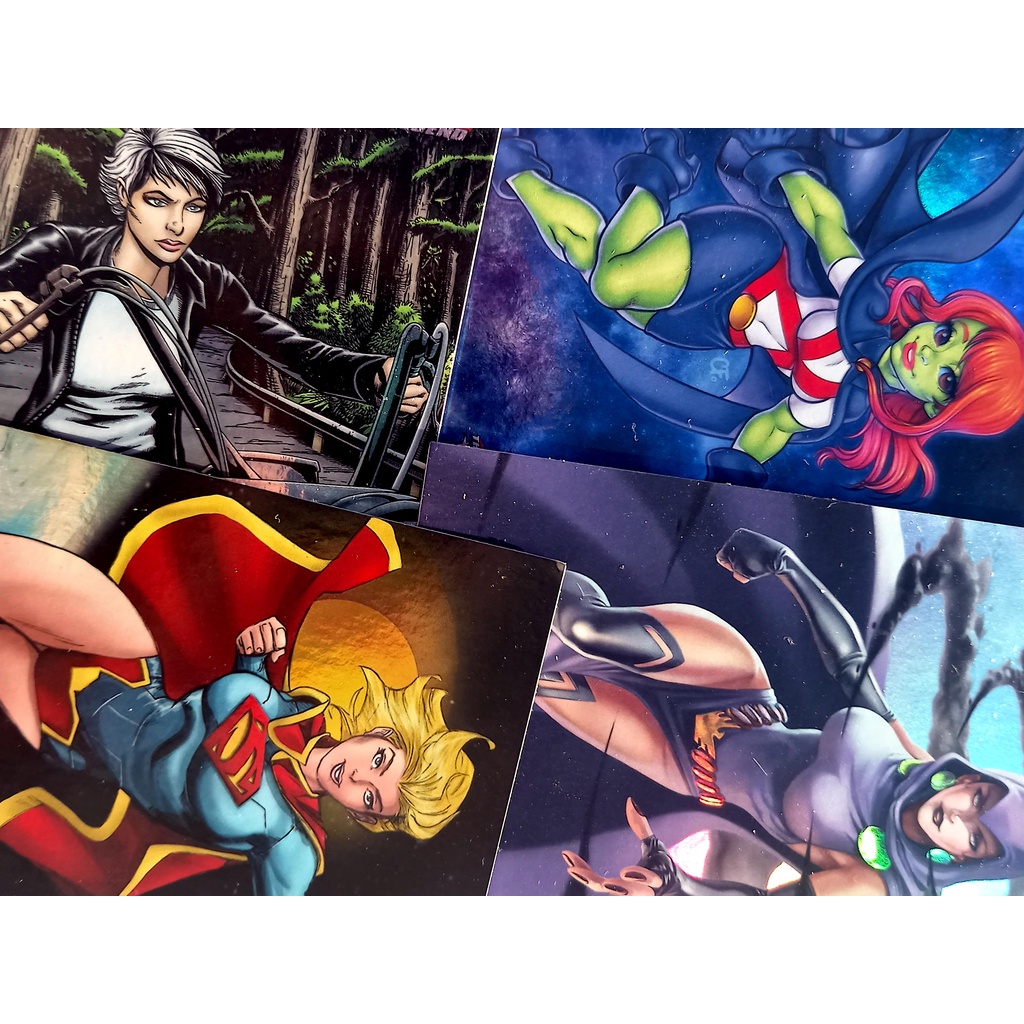 Cards Colecionáveis The Women of Legend Trading Cards - Valor unitário - DC Comics 2013 - Cryptozoic (2)