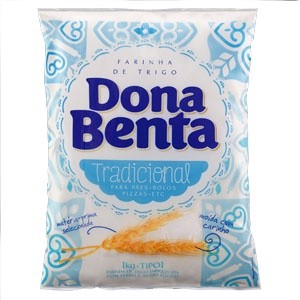 Farinha De Trigo Tradicional Dona Benta 1 Kg