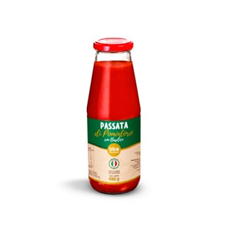 Passata De Tomate Italiana Com Manjericao Oba Bem Querer 680 G