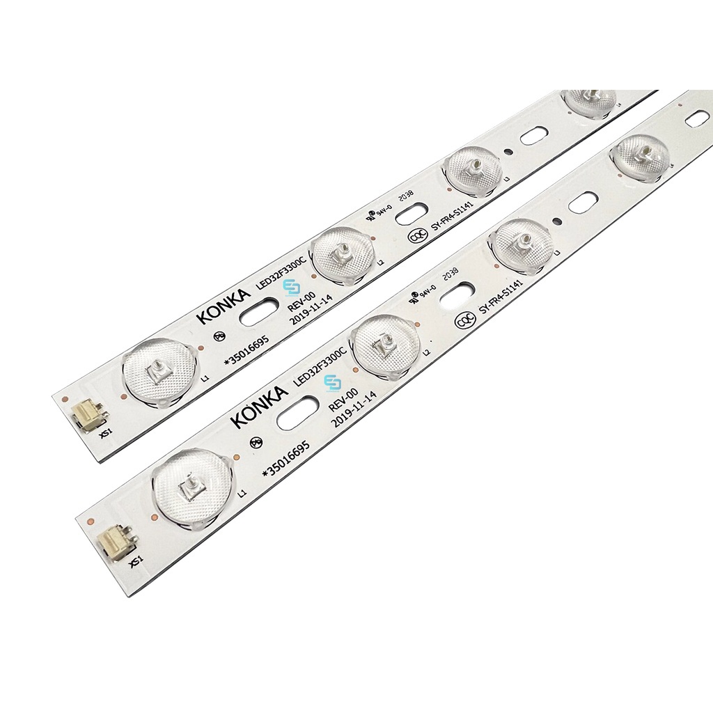 Kit 2 Barra Led Dl3244(a)w Dl3254(a)w Cód.32f3300c | 12 Leds