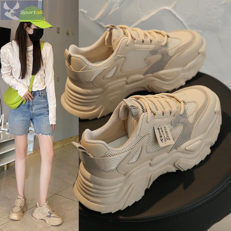 Zile Casual Sports Shoes Calçados esportivos femininos Versão Espessada