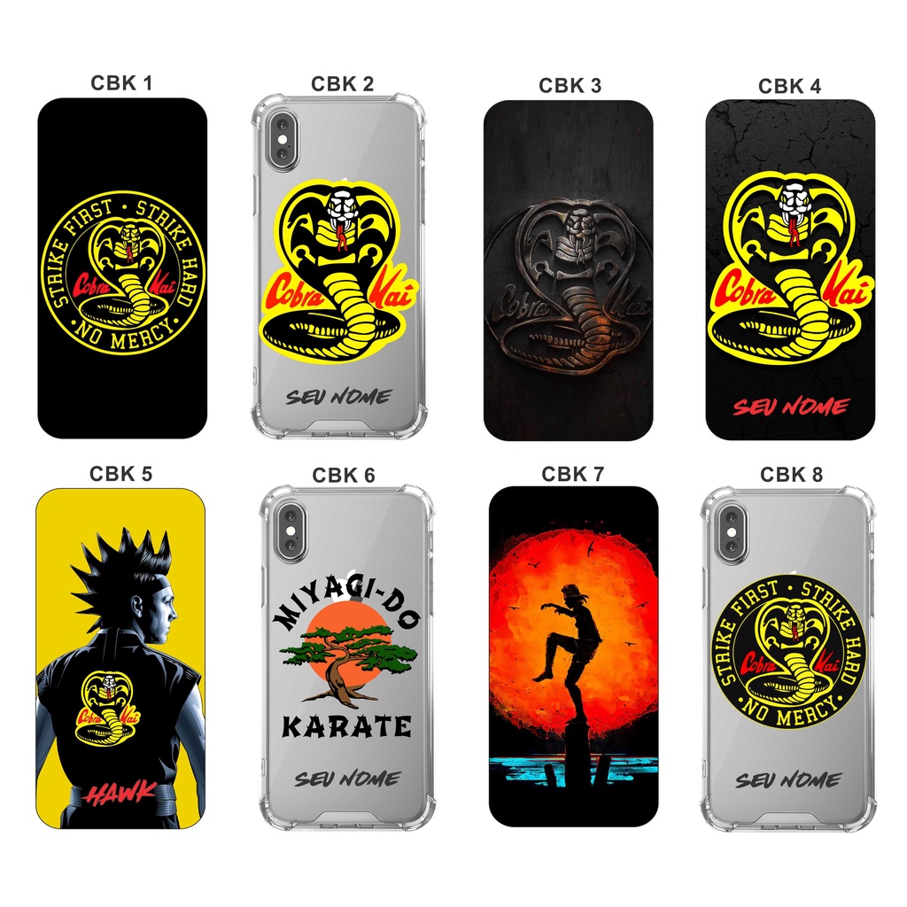 Capinha Cobra Kai Samsung A01 A02 A03 Core A04 A10 A12 A22 A52 A13 A23 A53 A70 A71 A72 A73 A20 A30 A50 A31 A51 A32 A33
