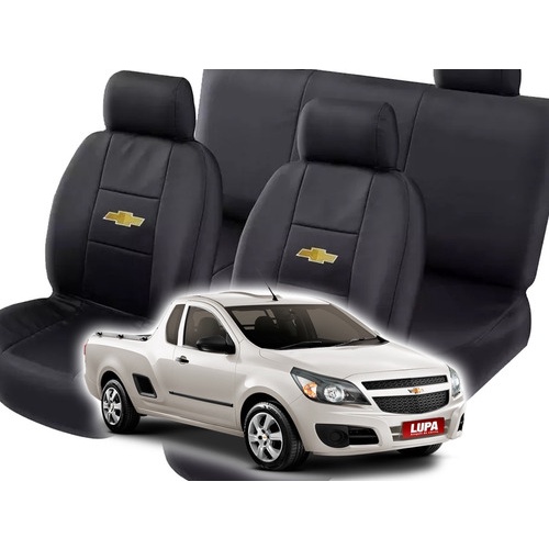 Capa Para Banco De Carro Couro Courvin Gm Nova Montana 2015