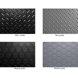 Piso Relevo Moeda ou Bus, Passadeira 0,5x2mt Antiderrapante Alto Tráfego - Veiculos Garagem Oficina em Oferta na Shopee