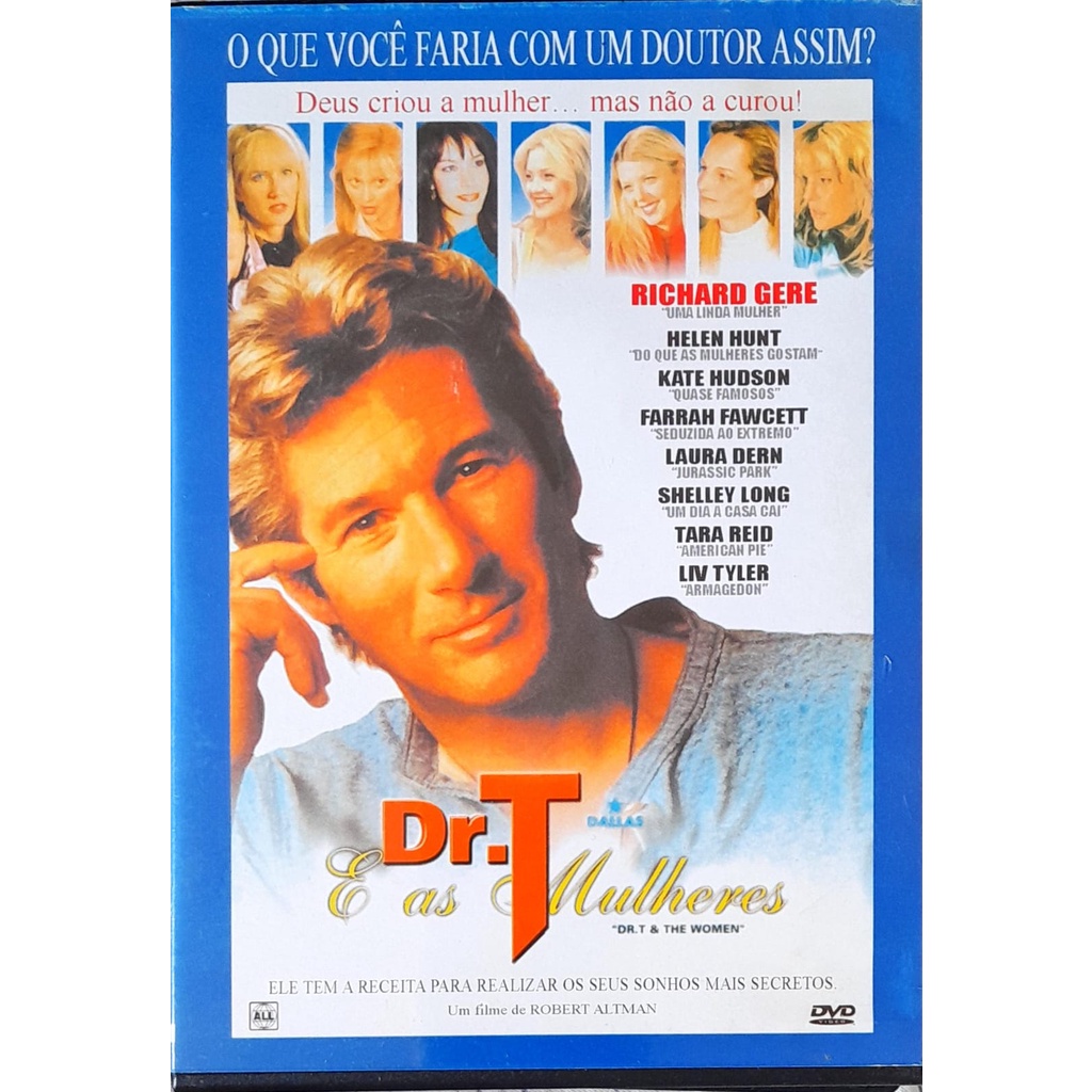 Dvd Original Dr. T e As Mulheres Richard Gere