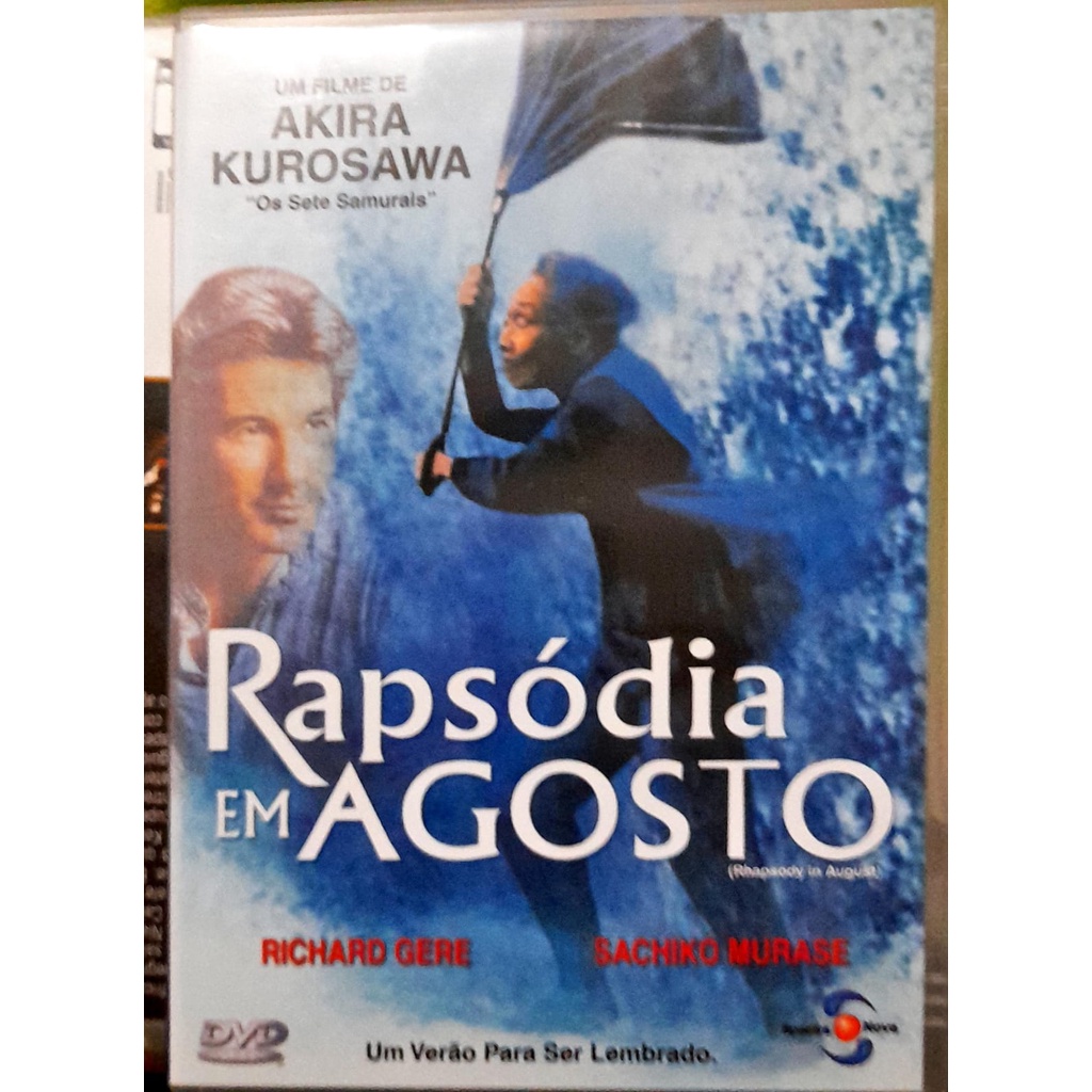Dvd Original Richard Gere Rapsódia Em Agosto
