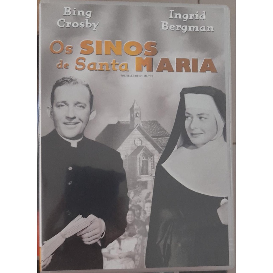 Dvd Original Os Sinos De Santa Maria Bing Crosby Ingrid Bergm