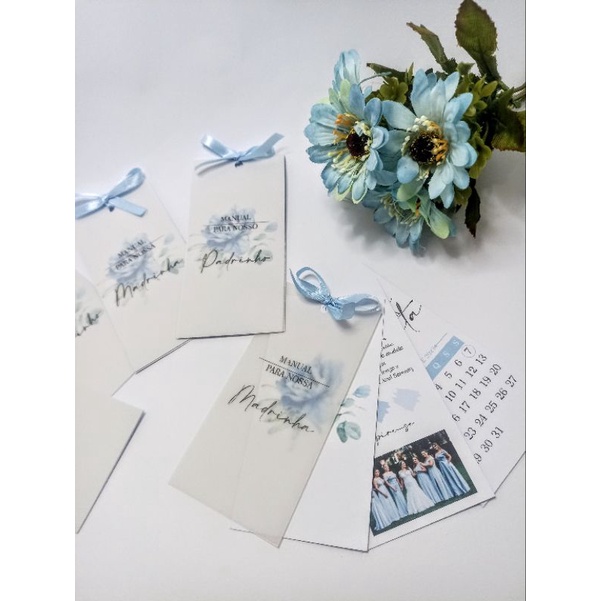 Manual dos padrinhos papel vegetal