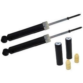 Par Amortecedor Traseiro+kit Suspensão Corsa Wind 96 Até 99