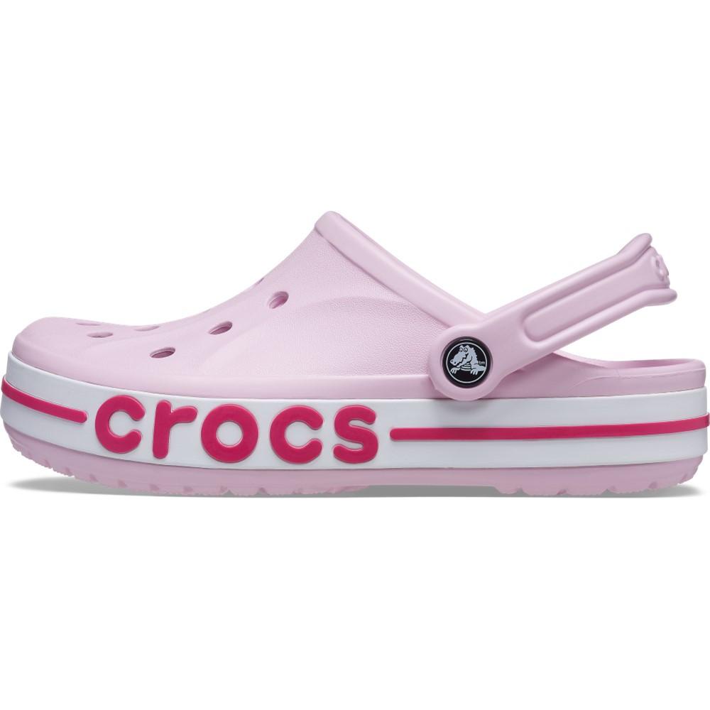 Detalhes do Sandália crocs bayaband clog ballerina pink/candy pink