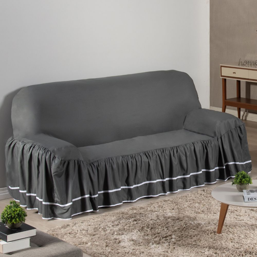 Forro Sofa 2 Lugar Dalila Malha Gel Avulsa - Ajuste Perfeito