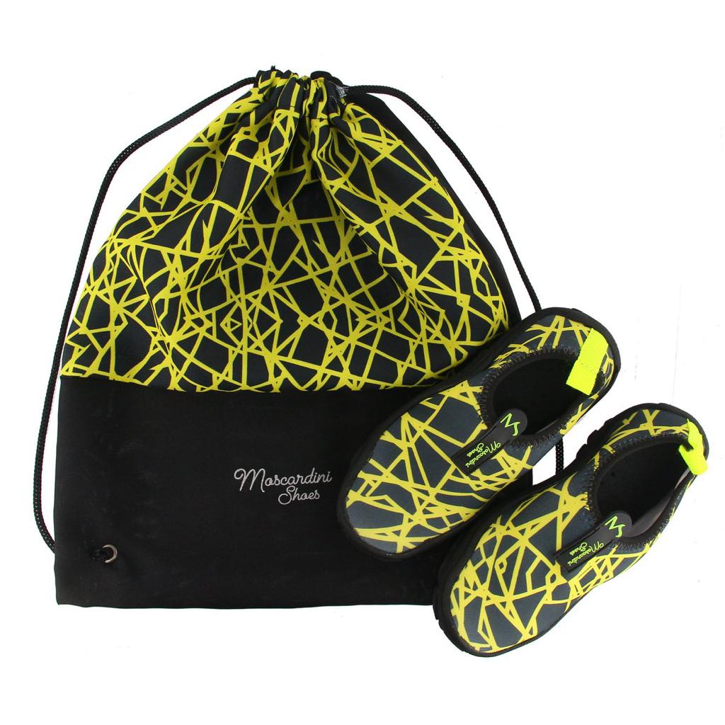 Kit nautico de acampamento com 1 sapatilha e 1 mochila de cordinha para pesca, praia, rio, cachoeira, sapatilha com sola antiderrapante super leve e muito confortavel em Oferta na Shopee