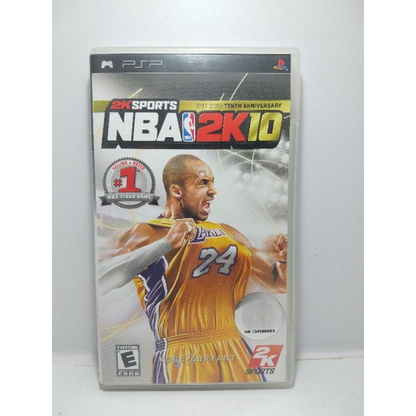 nba 2k10 psp playstation midia fisica original